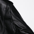 New Motorcycle Genuine Real Leather Jacket Men Natural Sheepskin Slim Coat Quality Motor Biker Clothing Zipper Jackets