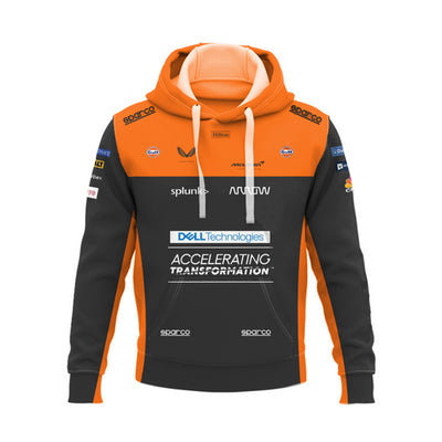 New F1 Formula One McLaren Spring And Autumn Zipper Hoodie Gulf Petroleum Co branded Driver Norris Extreme Sports Pullover