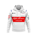 Hot Fall F1 Formula 1 Zipper Hoodie of Alfa Romeo Team Men's Outdoor Racing Extreme Sports Leisure Fashion Pullover