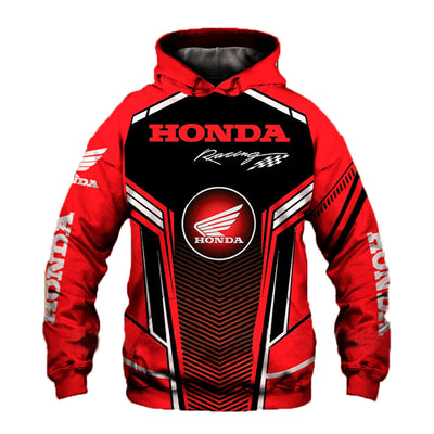 Men's and women's spring and autumn 3D motorcycle hoodie cycling suit racing suit CBR Honda motorcycle suit pullover sweater
