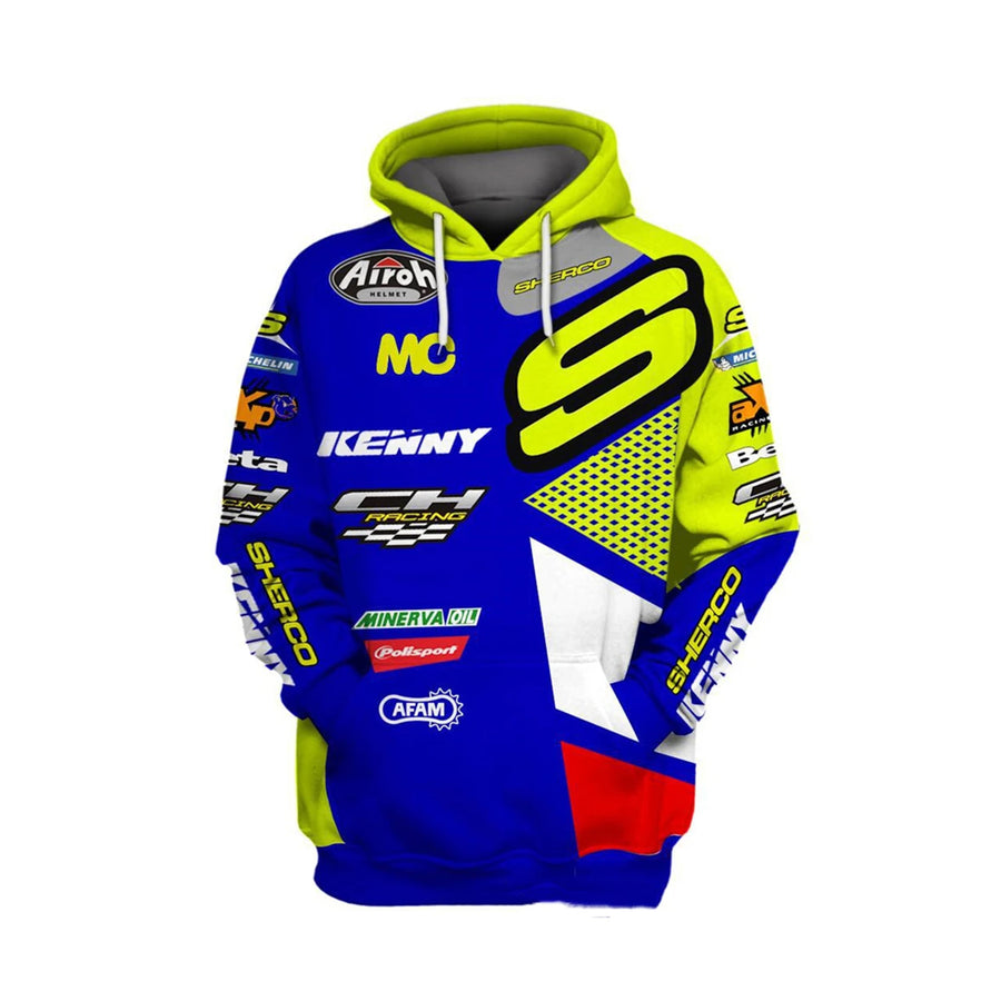 Kenny Downhill Outdoor Motocross Unisex Sports Sweatshirt Road Racing Motorcycle Hoodie High Quality Pullover