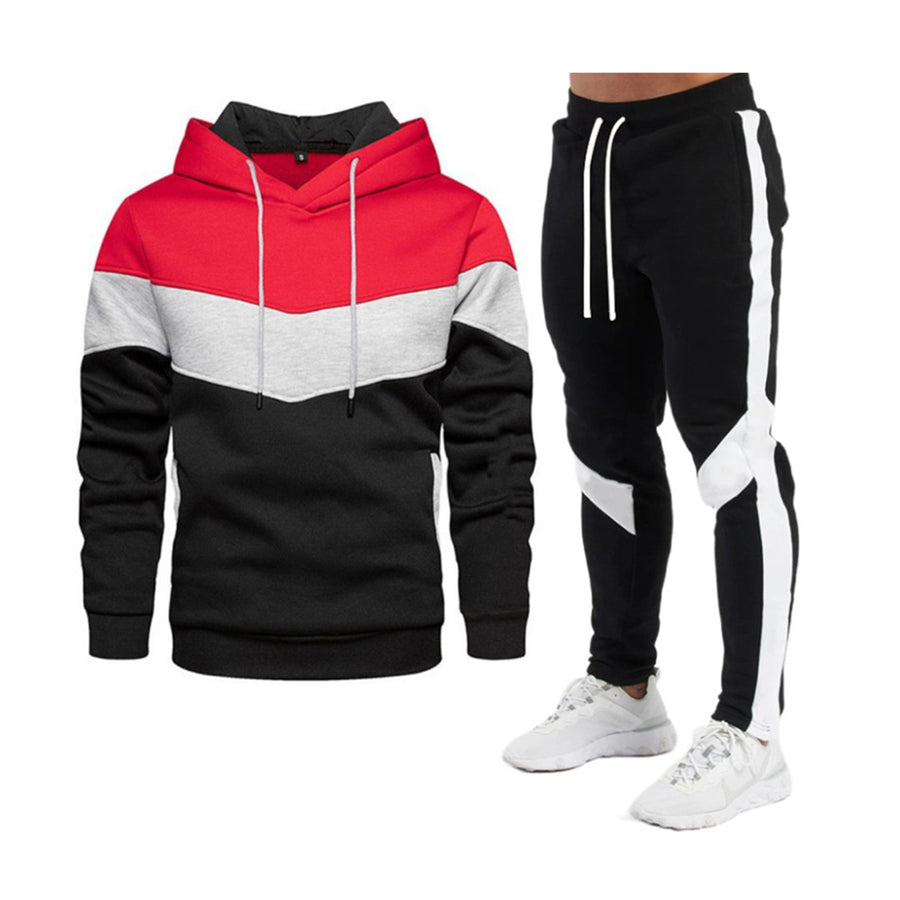 Spring & Autumn New Men's Colorful Hooded Tracksuits Couples Outdoor Casual Wear, Jogging Suit