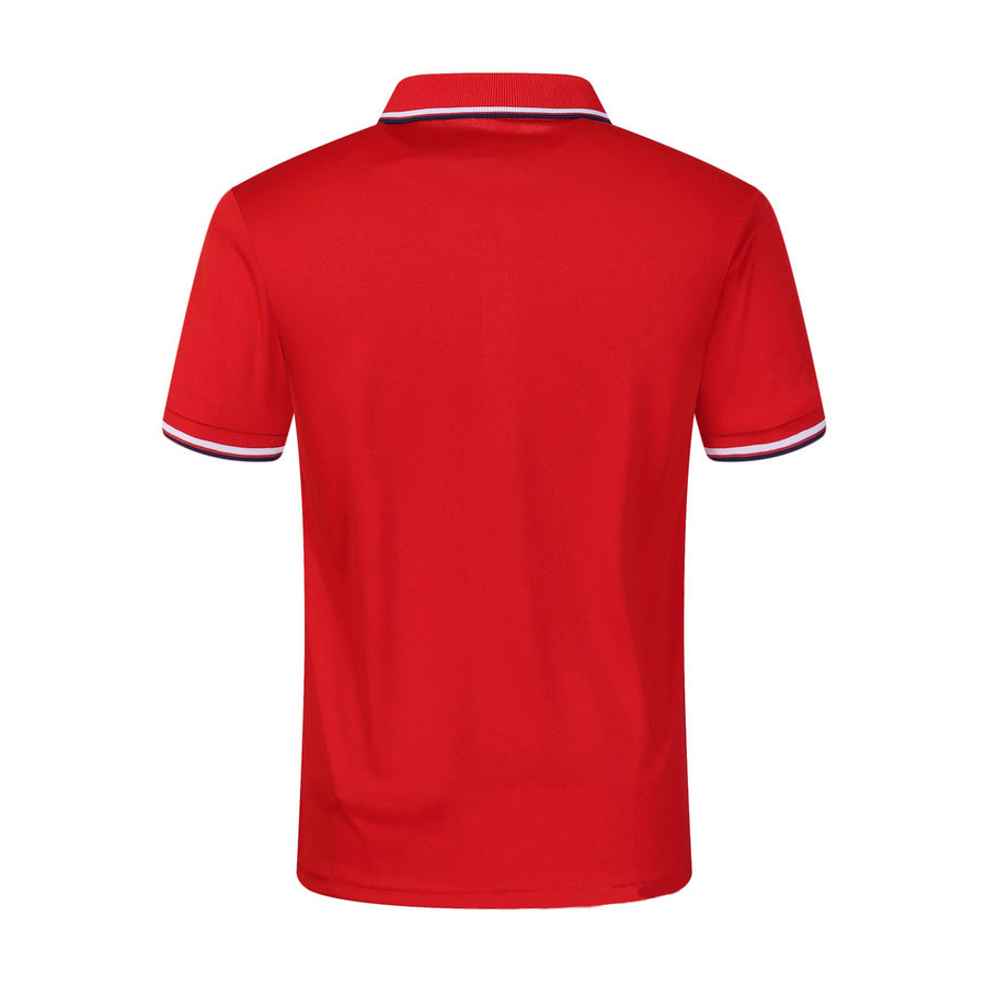 Men Polo Shirt Short Sleeve Print Tops New Clothing Summer Streetwear Casual Fashion T-shirt