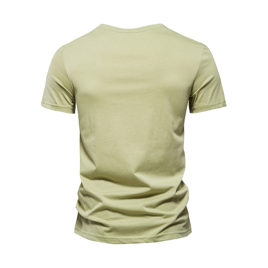 Striped Cotton T-shirts Men O-neck Slim Fit Causal Fashion Designer T Shirts for Men Summer Short Sleeve Men's Clothing