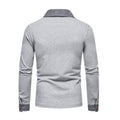 New Fashion Men's Polo Shirt Men's Casual Long-sleeved Casual Polo Shirt High Quality Polo