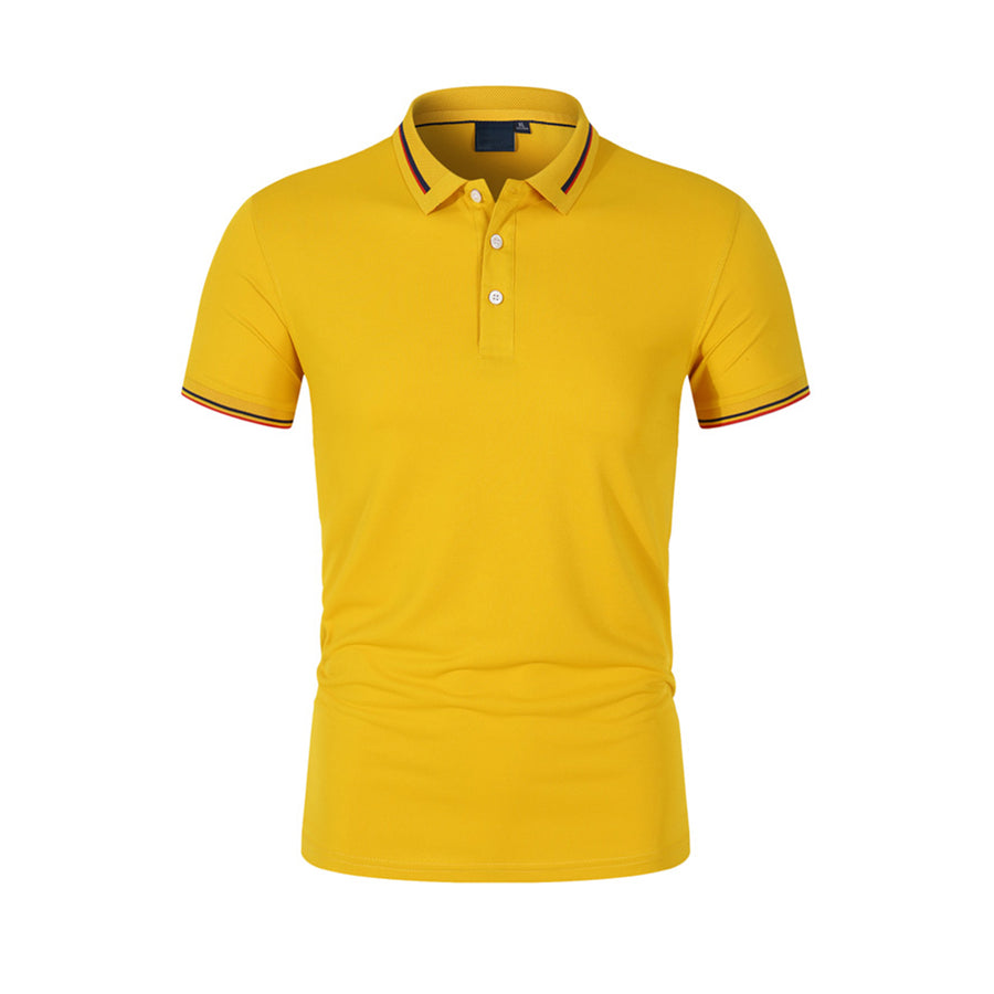 New Summer Men Polo Shirt High Quality Casual Wear Luxury T-Shirt Fashion Breathable Polo Shirt
