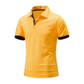 Summer Short Sleeve Basic Lapel Polo Shirt Men's T-Shirt Top