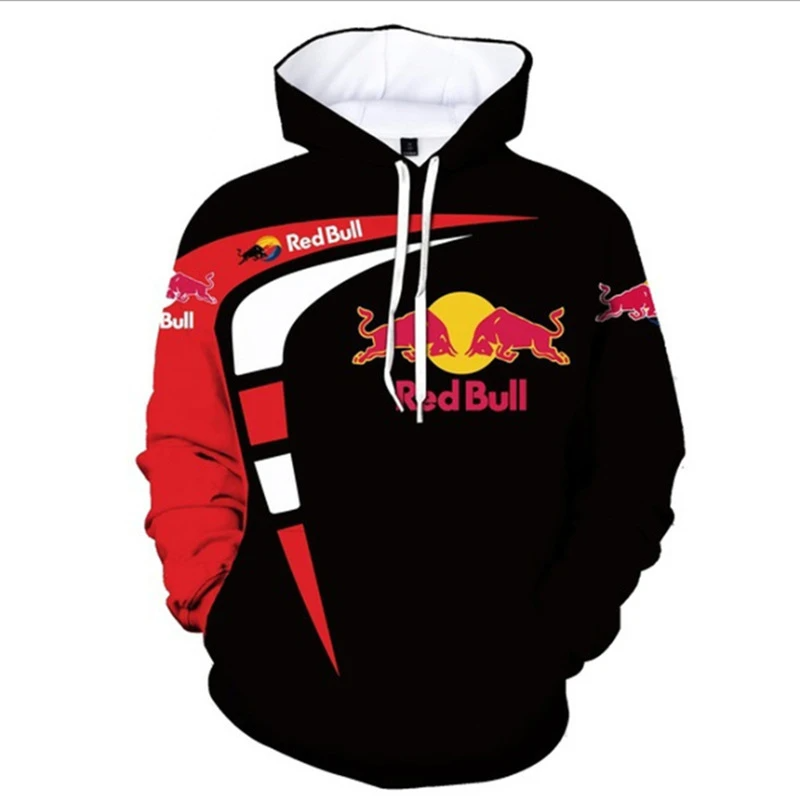 Personality Sweatshirt Male Motorcycle Tracksuit Hip Hop Autumn Winter hoodies Racing Logo Uniform Club 3D Printed hoodie