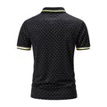Summer Short Sleeve Basic Stand Collar Polo Shirt Men's T-Shirt Top