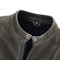 Genuine Leather Jacket Men's Top Grain Cow Leather Retro Casual Short Fashion Motorcycle Riding Stand Collar Jacket Leather Jack