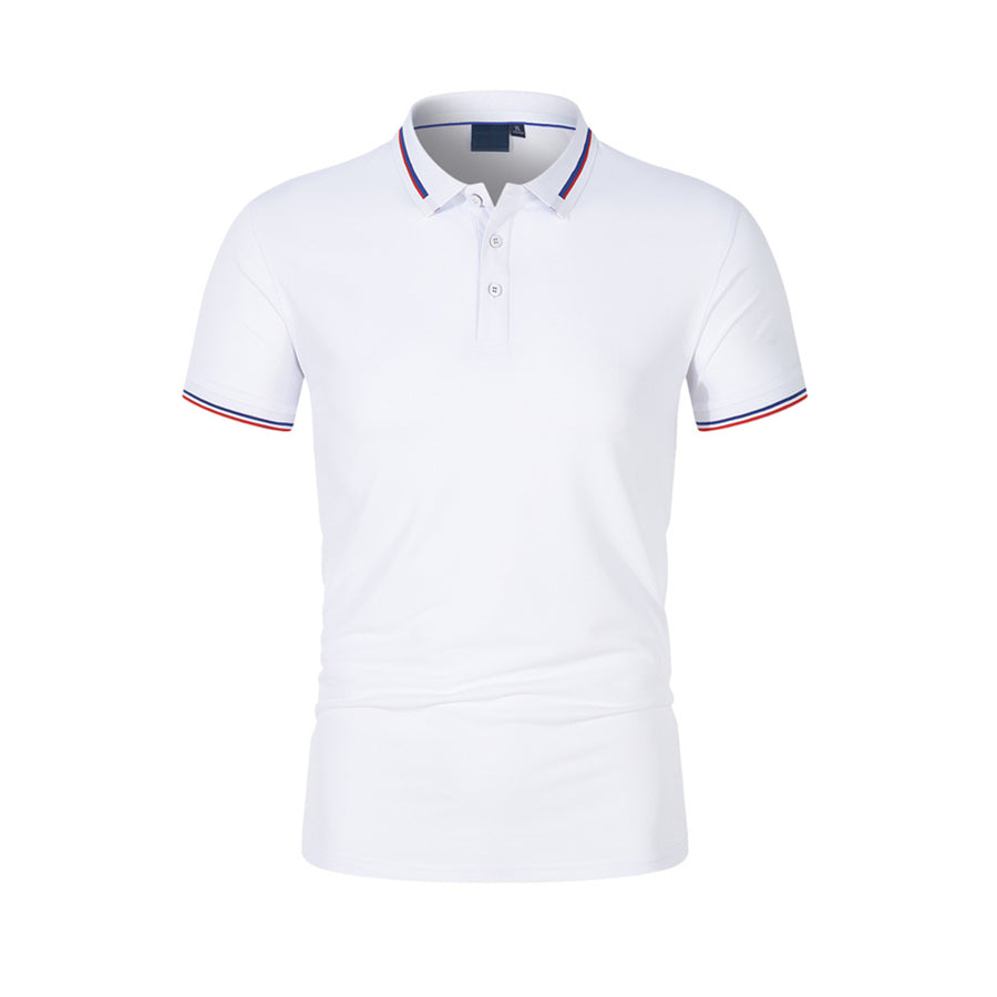 New Summer Men Polo Shirt High Quality Casual Wear Luxury T-Shirt Fashion Breathable Polo Shirt