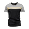 Printed Cotton T Shirt for Men Short Sleeve Fashion O-neck Streetwear Men's T-shirts Summer Casual Tops Tee Men Clothing