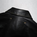 Men’s Genuine Leather Jacket Military Pilot Jackets Air Force Flight Jacket Black Brown 100% Calf Skin Coat Cowhide Clothes