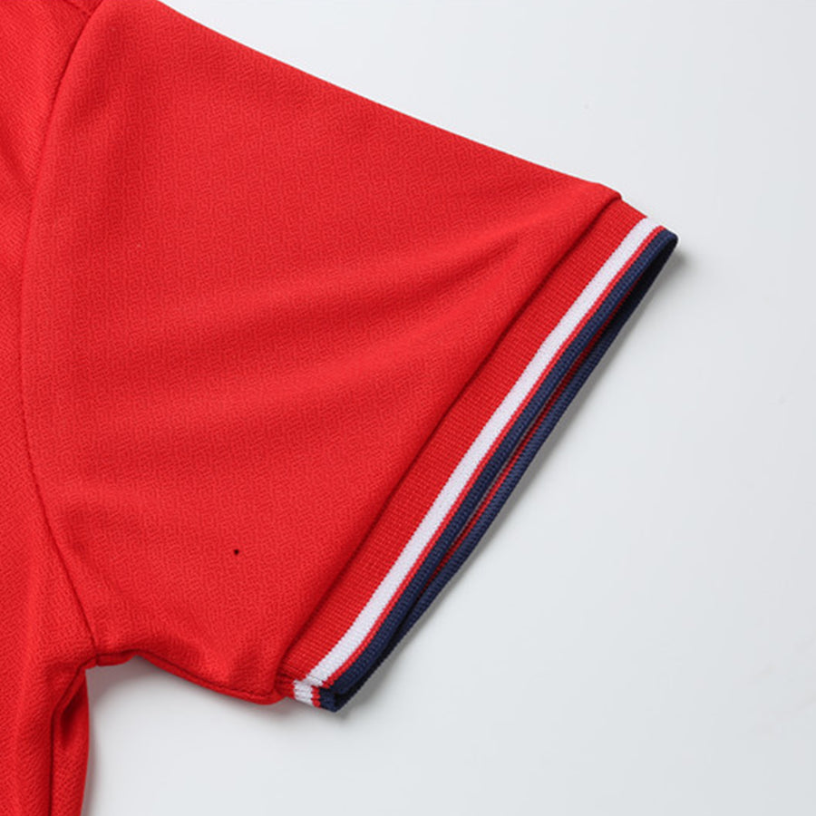 Men Polo Shirt Short Sleeve Print Tops New Clothing Summer Streetwear Casual Fashion T-shirt