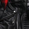 New Sheepskin Genuine Leather Jacket Zipper Fashion Motocycle Slim Jackets Soft Spring & Autum Clothing Short Coat