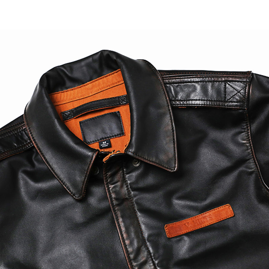 Classic Horsehide Us Air Force Genuine Leather Jacket Men's