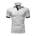Men's Fashion Short Sleeve Print Polo Shirt Summer New Casual Polo Shirt