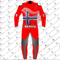RA-15250 NORWAY FLAG MOTERBIKE LEATHER SUIT 2019
