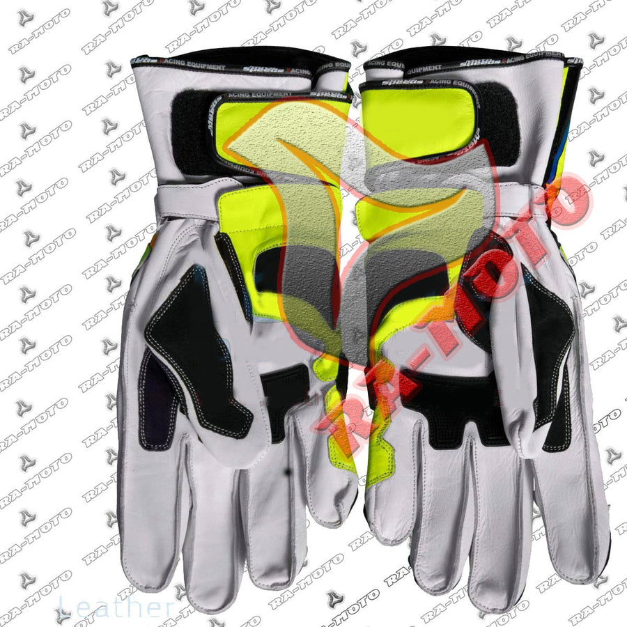 RA-15230 VALENTINO ROSSI 2012 RACING LEATHER GLOVES